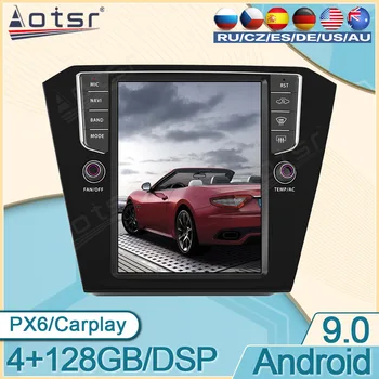 Android 128G Multimedia Player 4G LTE GPS Navigācijas Volkswagen Magotan 2013. - 2018.gadam Auto Radio Tesla Stereo Auto 2Din DPS HD