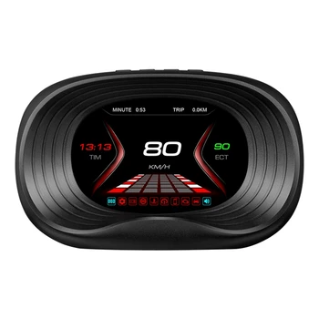 Auto OBD2 GPS Head-Up Displejs Auto Elektronika HUD Projektoru Displejs, Digitālais Displejs Auto Spidometrs Piederumi 90% Auto