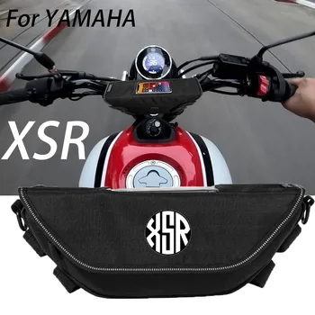 Par YAMAHA XSR155 XSR125 XSR900 XSR xsr 155 125 Motociklu piederumu Ūdensizturīgs Un nepievelk putekļus Stūres Uzglabāšanas Soma navigācijas