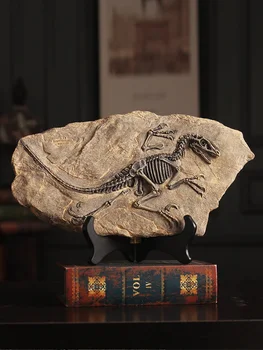 Ziemeļvalstu Radošo Retro Dinozauru Fosiliju Sveķu Dekoratīvi Mākslas Office Desktop Mēbeļu Apdares Mājās Dzīvo Jamo Istabu Figūriņas Amatniecības
