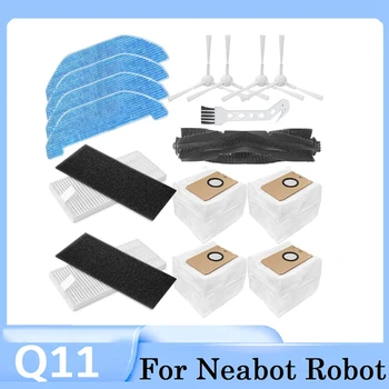 16Pcs Par Neabot 11. Jautājums Robots putekļu Sūcēju Piederumi Galvenais Sānu Birste Mop Auduma HEPA Filtrs Putekļu Maisa Rezerves Daļas