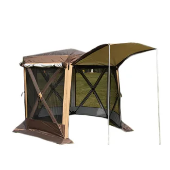 Āra nojume pilnībā automātisks acu telts vēja necaurlaidīgs moskītu-pierādījums, lietus necaurlaidīgs jomā automašīnu camper asti Aizmugurē telts