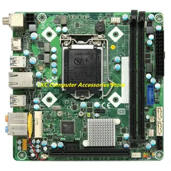 Dell Alienware X51 R2 Desktop Mātesplatē MS-7796 PGRP5 0PGRP5 KN-0PGRP5 Mainboard LGA1150 DDR3 ITX H87 100%Pārbaudīta
