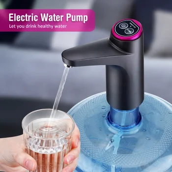 Jaunas Pārnēsājamas Automātiskās Ūdens Maisītājs Elektriskais Ūdens Sūknis Pogas Kontrole USB Maksas Dzērienu Dozators Virtuves, Biroja Āra