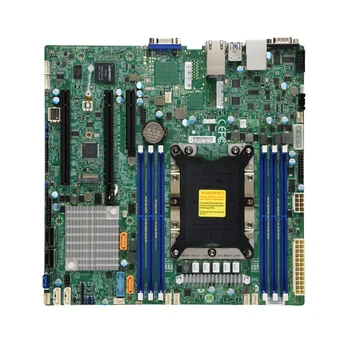 Serveru Pamatplates Par Supermicro Viena Servera C621 MicroATX GbE LAN SATA3 (6Gbps) DDR4 LGA-3647 X11SPM-F
