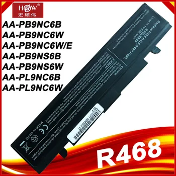 Klēpjdatoru Akumulatoru Samsung R428 AA-PB9NS6B AA-PB9NC6B PL9NC6W NP350V5C 355V5C np300v5a NP550P7C RV508 RV410 R528 R468 R530 R580