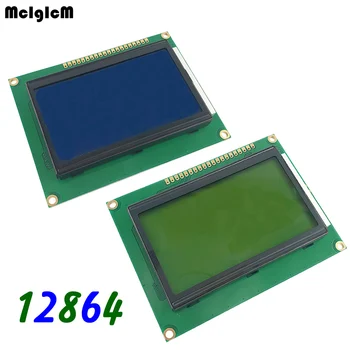 200pcs 12864 128x64 Punkti Grafiskais Zils / Dzeltens-Zaļš Krāsa Backlight LCD Displejs Modulis LCD12864