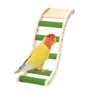 Putnu Papagailis Kāpnes Pakārt Rotaļlietas Asari Koka Rotaļlietu Kāpšanas Putnu Izmantot Rotaļu Spēlēt Kāpnes Kāpšanas Kāpnes, Asari Rotaļlietu Conures