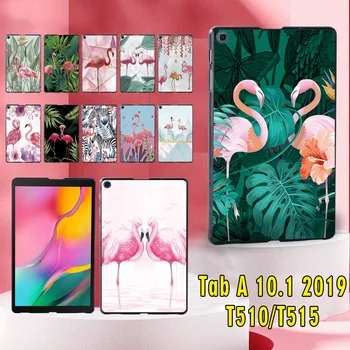 Tablet Case for Samsung Galaxy Tab 10.1 2019 SM-T510 SM-T515 Plastmasas Tablete Grūti Korpusa Vāks SM-T510 SM-T515