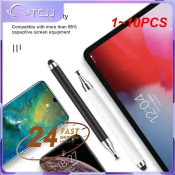 1~10PCS Universālie 2 In 1 Stylus Pildspalva iOS, Android Touch Pen Zīmēšanas Capacitive Zīmuli, iPad, Samsung Smart Tablet