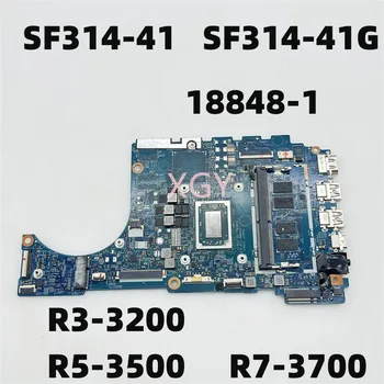 Par Acer SF314-41 SF314-41G Klēpjdators Mātesplatē Ar R3-3200 R5-3500 R7-3700 4GB 448.0E723.0011 18848-1 Mainboard 100% Pilnībā Tests