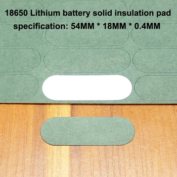 100pcs/daudz 18650 Litija Baterijas Izolācijas Pads 3S Cietie Paliktņi Izolācijas Pads Akumulatoru Piederumi