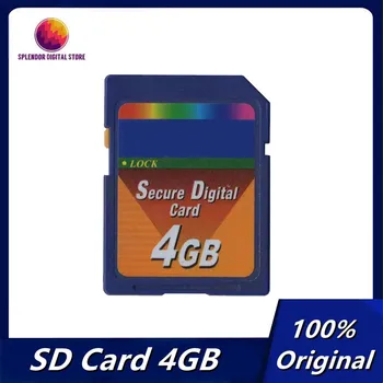 Sākotnējā SD atmiņas Karti 4GB SD Flash Atmiņas Kartes-Digitālo Kameru Atmiņas Kartēm Bez SDHC Karti, kas sniedzas Pāri
