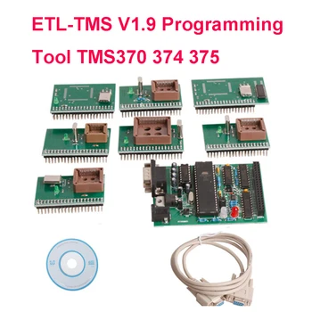 ETL-TMS V1.9 TMS370 374 375 Plānošanas Rīks EEPROM Programmētājs Ar Valdes Procesoru Adapteri Augstas Kvalitātes Viegli Izmantot Karstā Pārdošanas