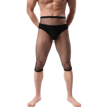Pieaugušo Vīrietis Dāvanu Modes Īss Acu Garās Zeķes Sexy Zeķbikses Vīriešu Fishnet Apakšveļa Smieklīgi Vīriešu Geju Māšele Apakšveļa Eksotisku Un Seksīgu Apģērbu