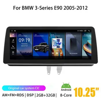 Auto Video Atskaņotājs Android Auto BMW 3-Sērijas E90 Touch Screen Auto Carplay Monitors Multimdia Spēlētājs Speacker Radio Navi Stereo