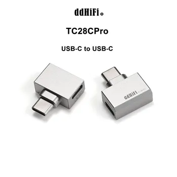 DDHiFi TC28CPro USB-C USB-C OTG un Strāvas Adapteri Android Tālruni, iPad, personālo DATORU, kas Ļauj Baudīt Mūziku, Vienlaikus Lādējot