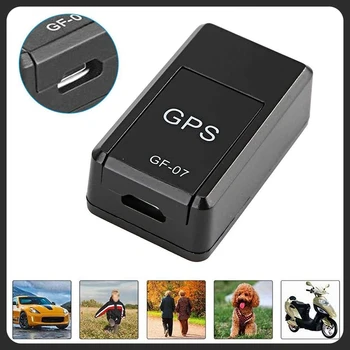 Jauns Mini GF-07 GPS Auto Tracker Reālā Laika Uzskaiti Anti-Theft Anti-zaudēja Locator Spēcīgs Magnētiskais Stiprinājums SIM Ziņu Positioner
