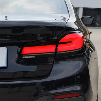 Taillight BMW 5 Sērijas G30 G38 2018-2022 m5 525i 530i LCI dienas gaitas lukturi lukturu Asamblejas Darbojas Pagrieziena Signālu, Aizmugurē Atpakaļgaitas Bremze