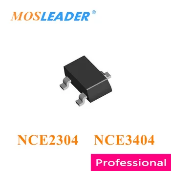 Mosleader NCE2304 NCE3404 SOT23 3000PCS N-Kanāls 20V 30V ražots Ķīnā, Augstas kvalitātes