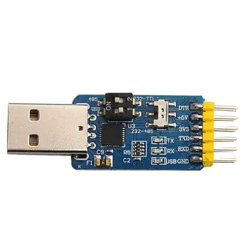 CP2102 USB-UART 6 in 1 Multi-funkcionālo Sērijas Modulis Adapteris CP2102 USB uz TTL 485 232