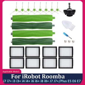 23PCS Rezerves Komplekts Irobot Roomba I7 I7+ I3 I3+ I4 I4+ I6 I6+ I8 I8+ J7 J7+/Plus E5 E6 E7 putekļu Sūcēju Daļas