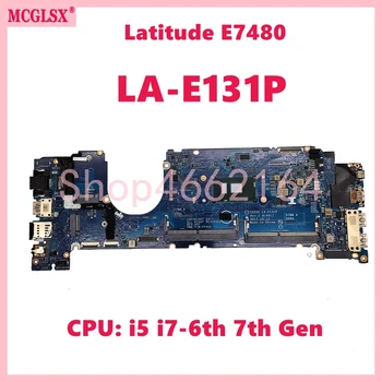 LA-E071P Ar i5 i7-7th Gen CPU Grāmatiņa Mainboard Dell Latitude 5280 Klēpjdators Mātesplatē KN 04K998 04X332 Pilnībā Pārbaudīta OK