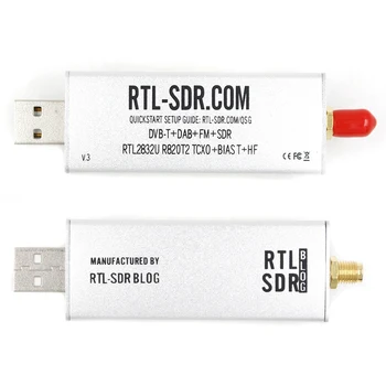 2gab -SDR SDR Uztvērēju Blogu V3 R820T2 RTL2832U 1PPM TCXO SMA RTLSDR (Dongle Tikai)