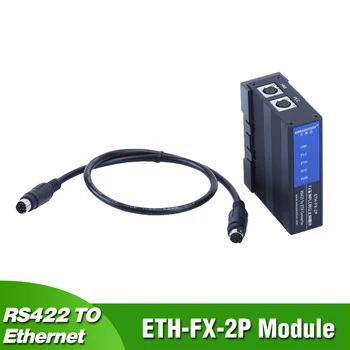PNL-FX-2P PLC Modulis RS422, LAI Ethernet Pārveidotājs Mitsubishi FX FX1N/1NC FX2N/2NC FX3U/3U FX3G/3GA/3GC FX3S Sērijas PLC