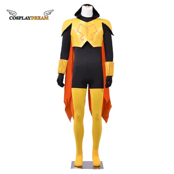 Cosplaydream Riska Bros Sezona 8 Monarch Cosplay Kostīmu Krūšu Bruņas Cape Apģērbs Halloween Jumpsuit Komplekts