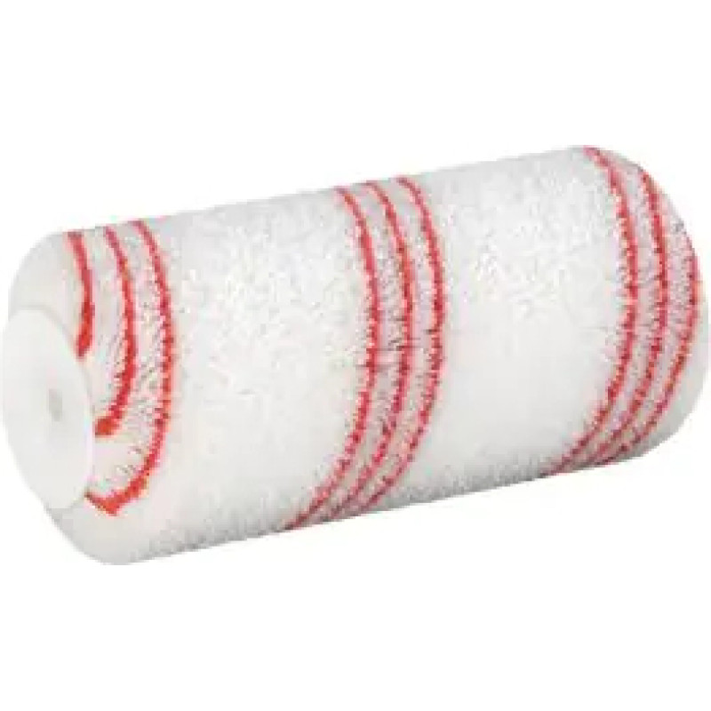 Color Expert WallStar Rullis poliamīda, nelīdzenām virsmām, sarkanas svītras, 18cm