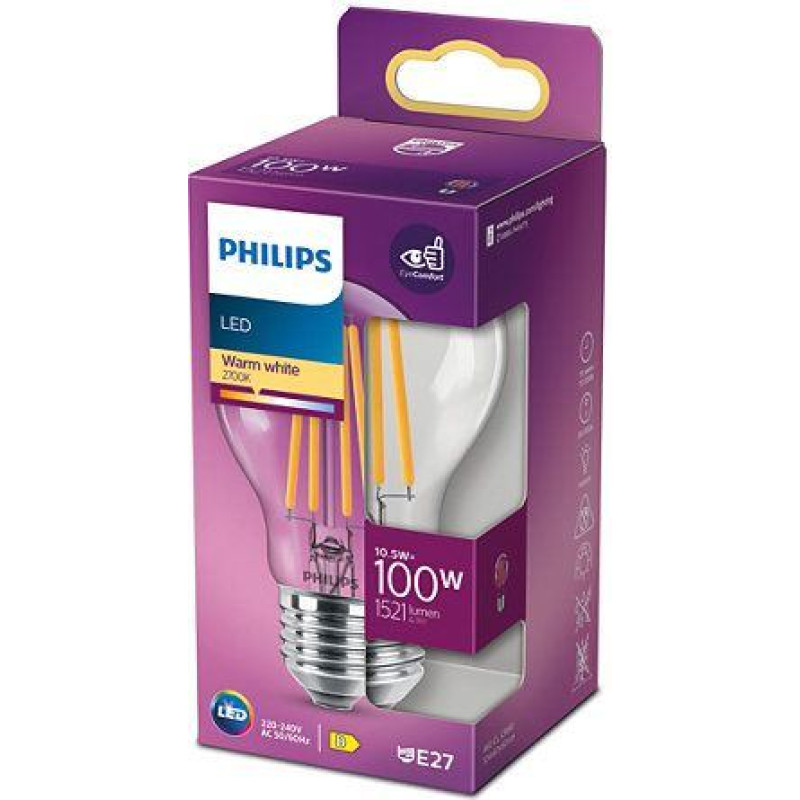 Philips LED classic spuldze 100W E27 2700K