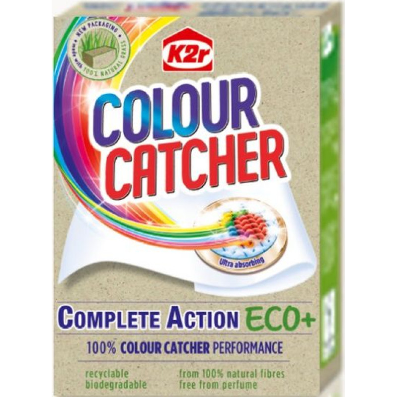 K2R Color Eco salvetes apģērbu krāsu saglabāšanai,18gb