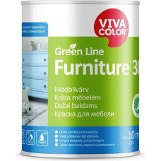 Vivacolor Furniture 30 pusmatēta krāsa mēbelēm Green Line 7,2L