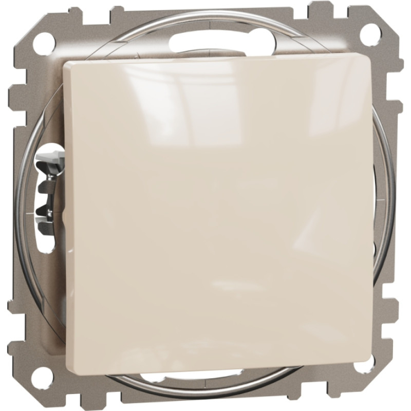 Schneider Electrics Pārslēdzis z/a (meh.) bēšs SEDNA Design