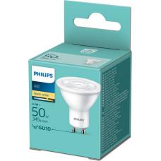 Philips LED spuldze 50W GU10 2700K 36D