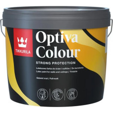 Tikkurila OPTIVA COLOUR sienu un griestu krāsa, noturīga, matēta 0,9L