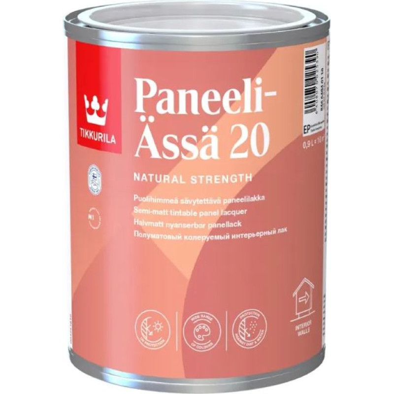 Tikkurila Paneeli- Ässä 20 iekšdarbu laka, pusmatēta