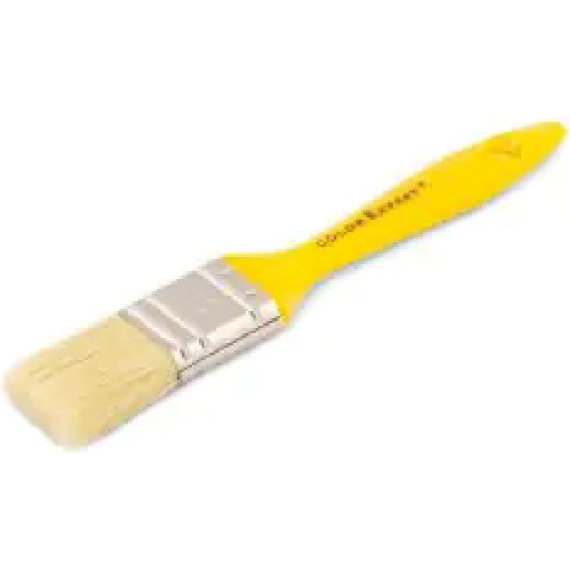 Color Expert Ota, plakana, dzeltens plastmasas kāts, 70mm