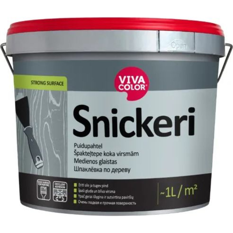 Vivacolor Snickeri galdniecības špaktele, gatava 0,6L