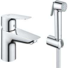 Grohe Izlietnes maisītājs BauEdge S, ar bidette rokas dušu, hroms