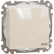 Schneider Electrics Pārslēdzis z/a (meh.) 10A bēšs IP44 SEDNA Design
