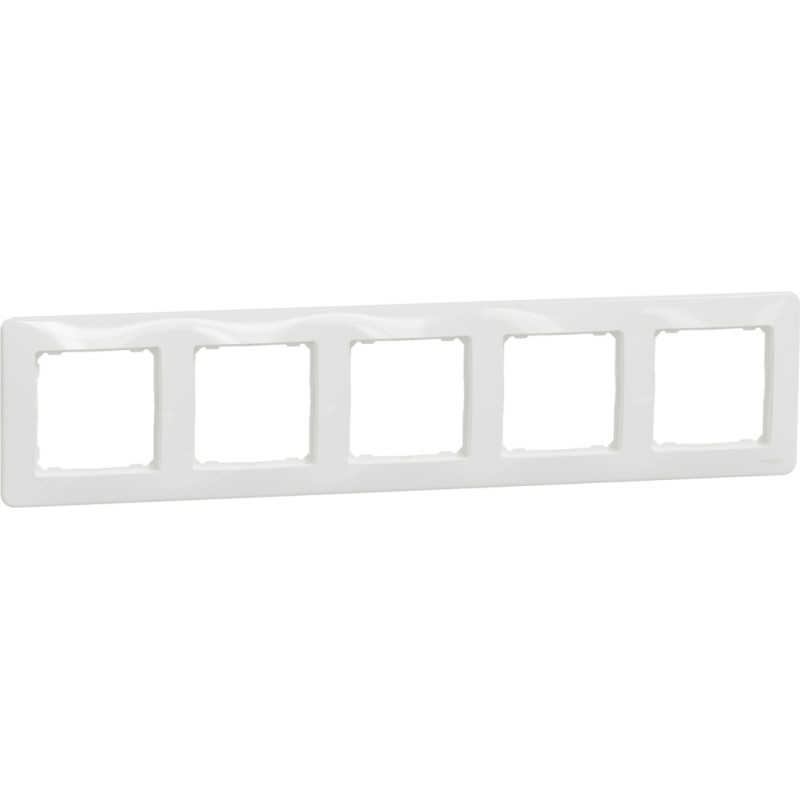Schneider Electrics Rāmis 5-v balts SEDNA Design