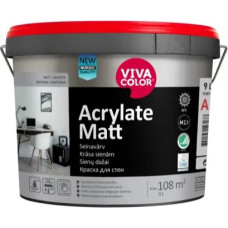 Vivacolor Acrylate  Matt mitrumizturīga sienas krāsa, matēta 18L