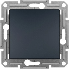 Schneider Electrics 1 pola slēdzis z/a (meh.) antracīts, Asfora