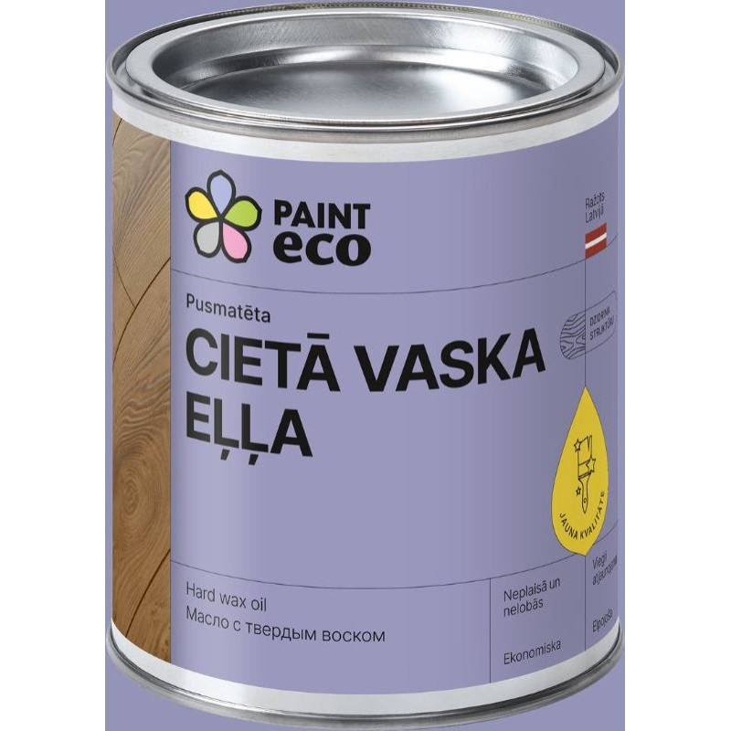 Paint Eco Cieto vasku eļļa, netonēta 0,75L
