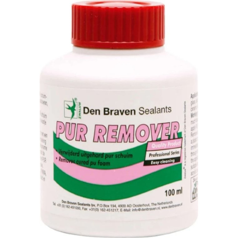 Den Braven PUR REMOVER sacietējušu PU putu noņemšanas līdzeklis 100ml