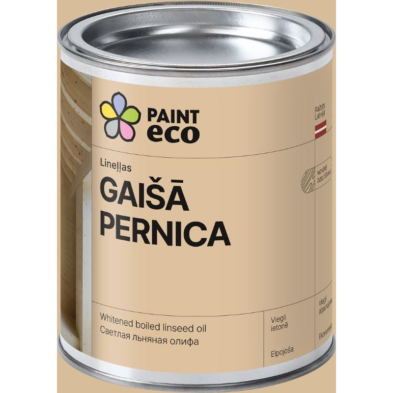 Paint Eco Gai&scaron;ā lineļļas pernica, 2,5 L