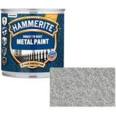 Hammerite Hammered Āmurkaluma aizsargkrāsa metāla virsmām, sudrabpelēka 0.75L