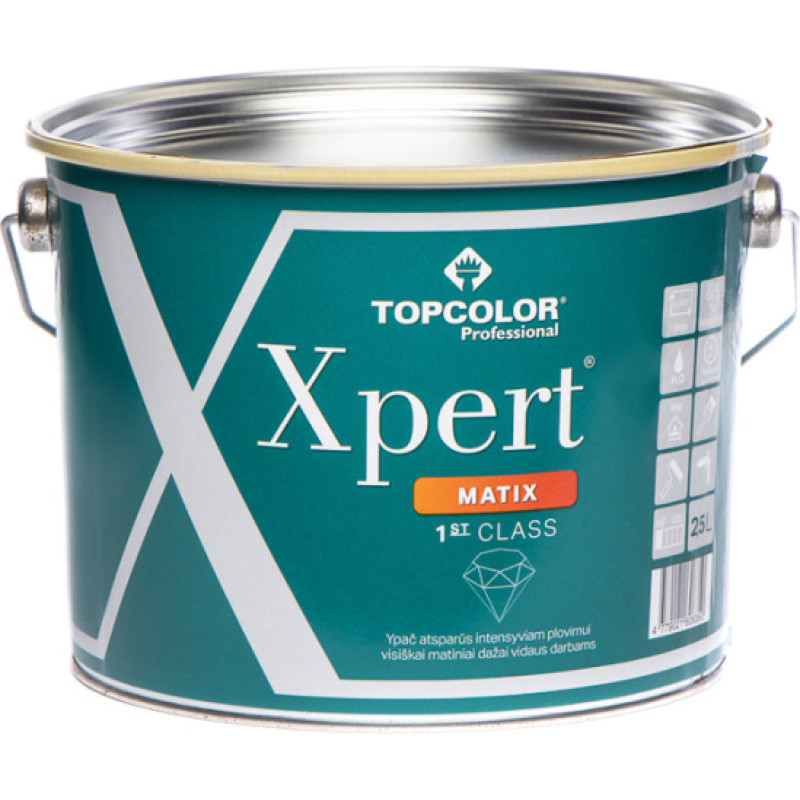 Topcolor Xpert Matix 10L iekšdarbu krāsa